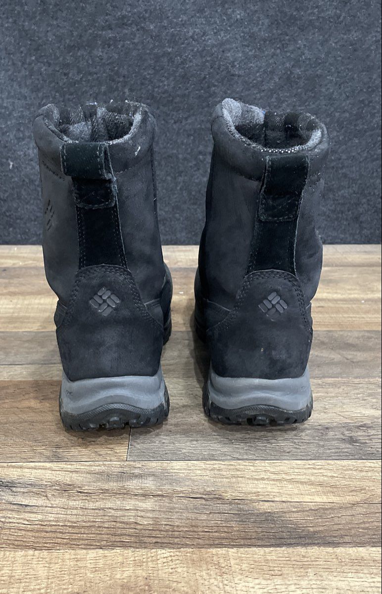 Columbia Bugaboot II Slip-On Black Winter Snow Boots Men's Size 8.5