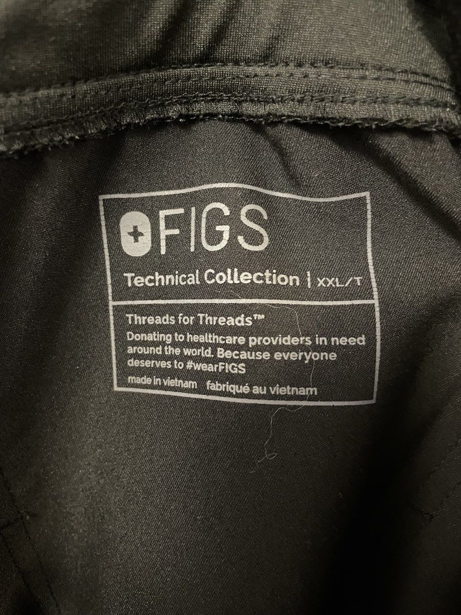 FIGS Women's HW Zamora Jogger Scrub Pants Dark Olive Size XXL Tall