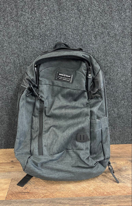 SwissGear SA5625 Getaway Weekend Backpack Gray Laptop Travel Clamshell