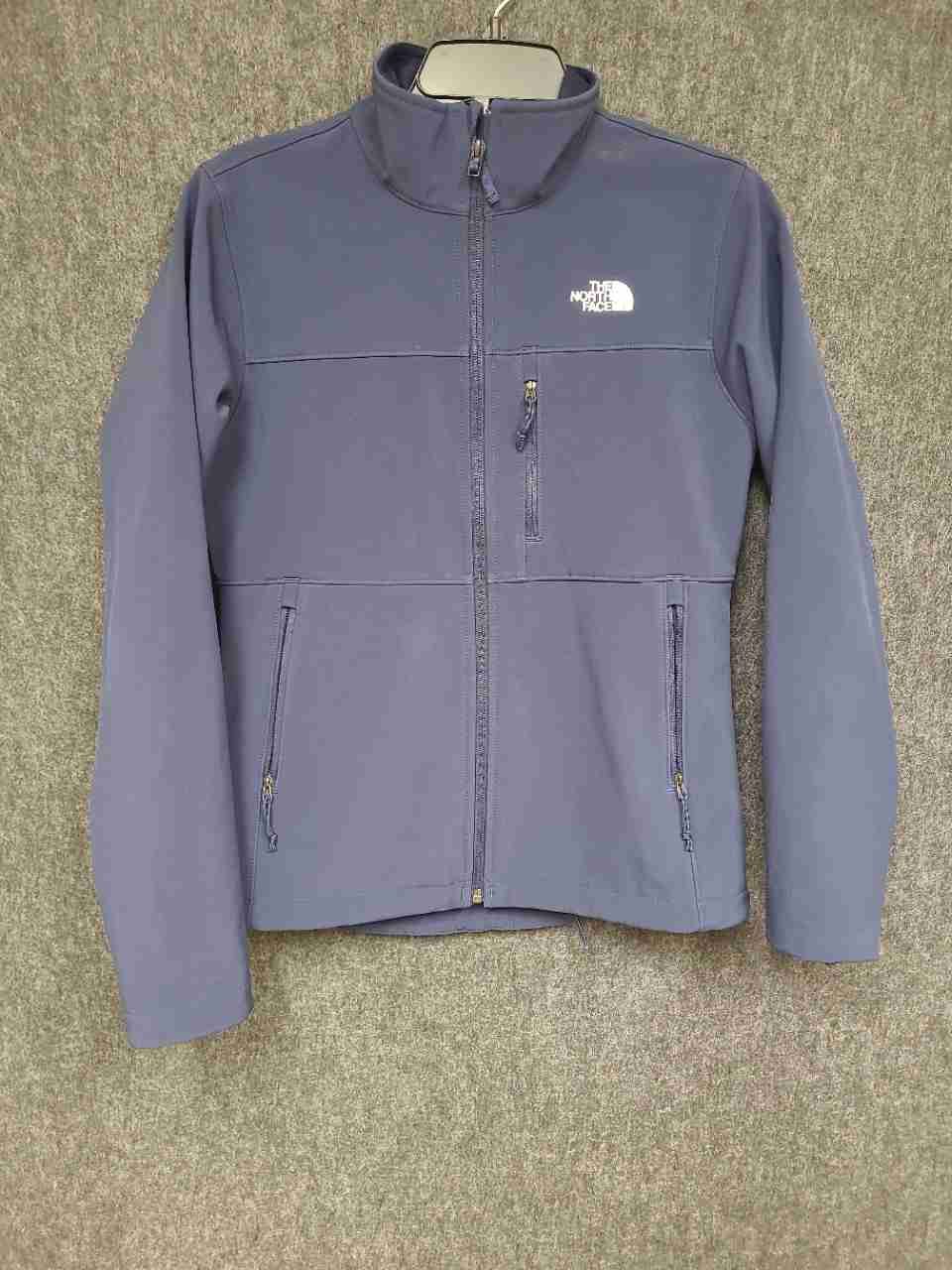The North Face Women's Apex Bionic Softshell Jacket Purple Full Zip Sz S