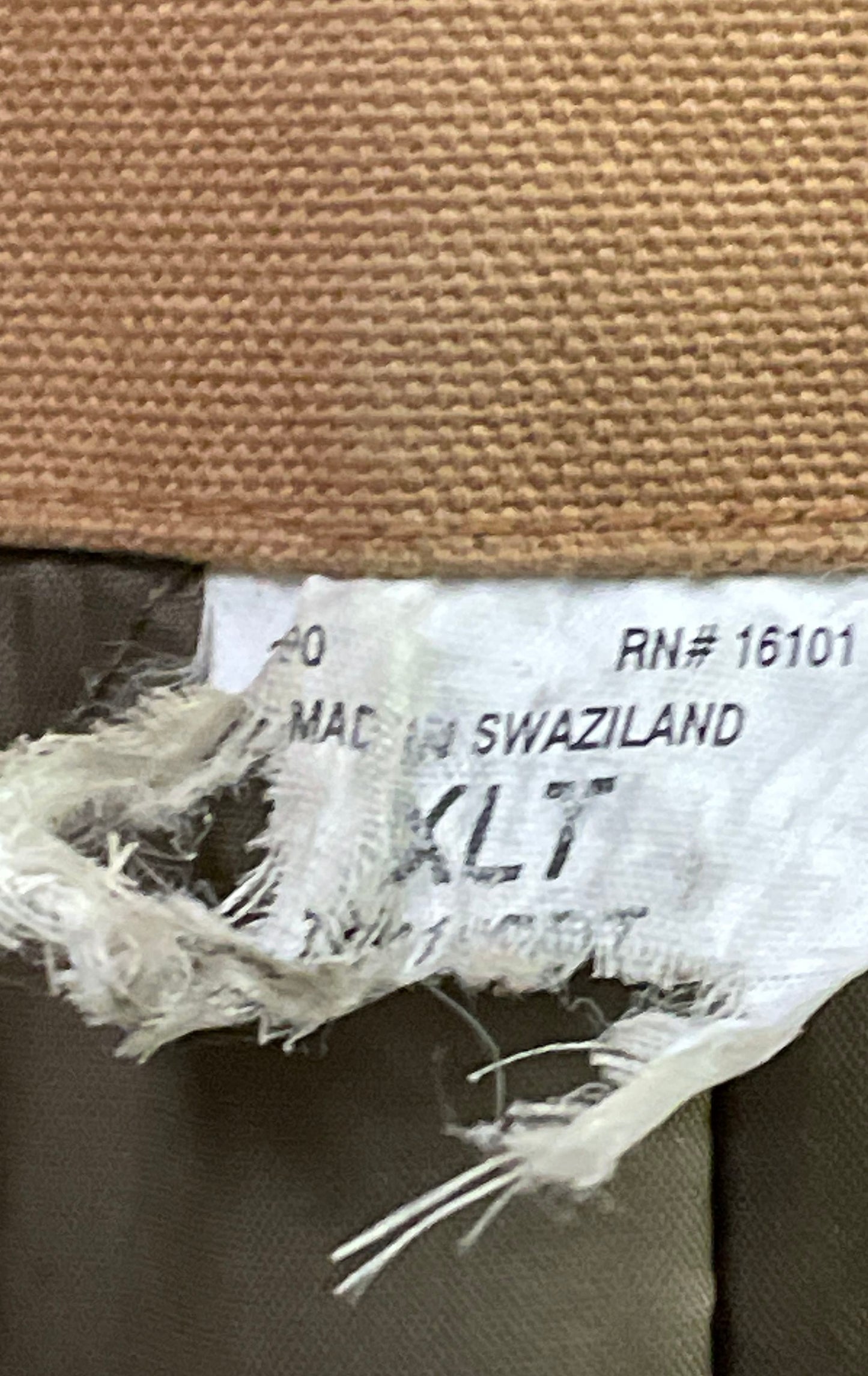 C.E. Schmidt Men's Tan Insulated Quilted Duck Canvas Bib Coveralls Sz XLT