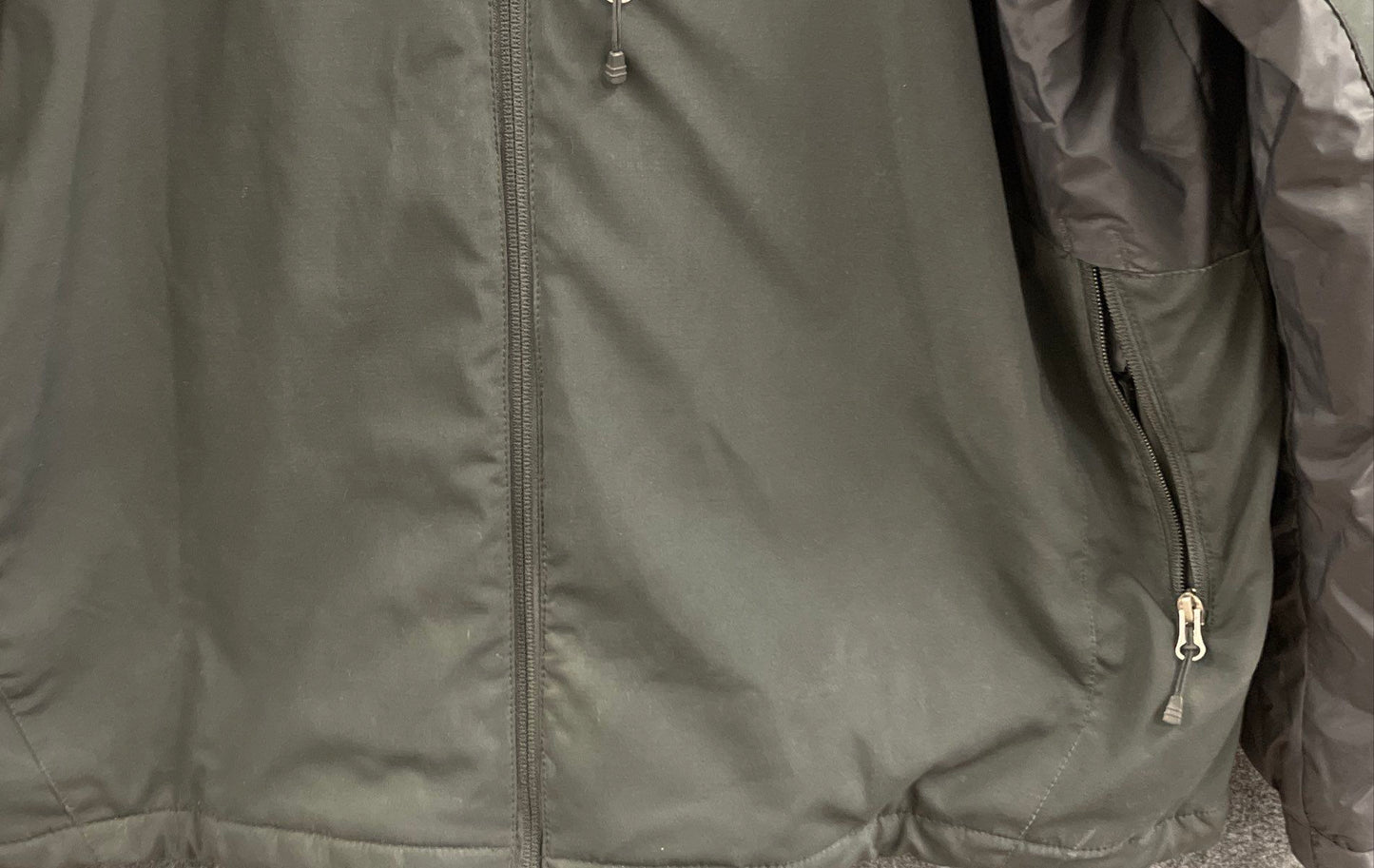 Columbia Men's Ascender Softshell Jacket Black Omni-Shield Full Zip Sz XXL