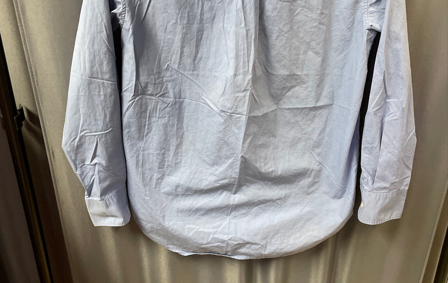 Everlane Women's Blue Cotton Oxford Button Down Shirt Sz 2