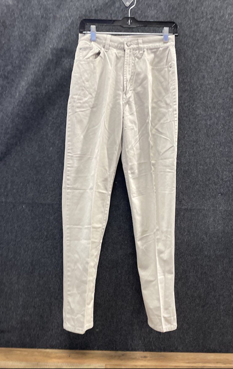 Vintage 90s Calvin Klein Jeans Women's Tan High Rise Straight Leg Jeans Size 6
