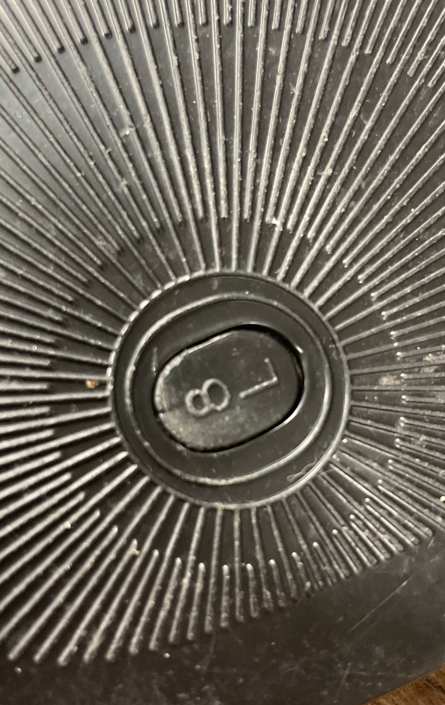 Michael Kors Jelly Thong Ankle Strap Sandal Black Silver Logo Size 8