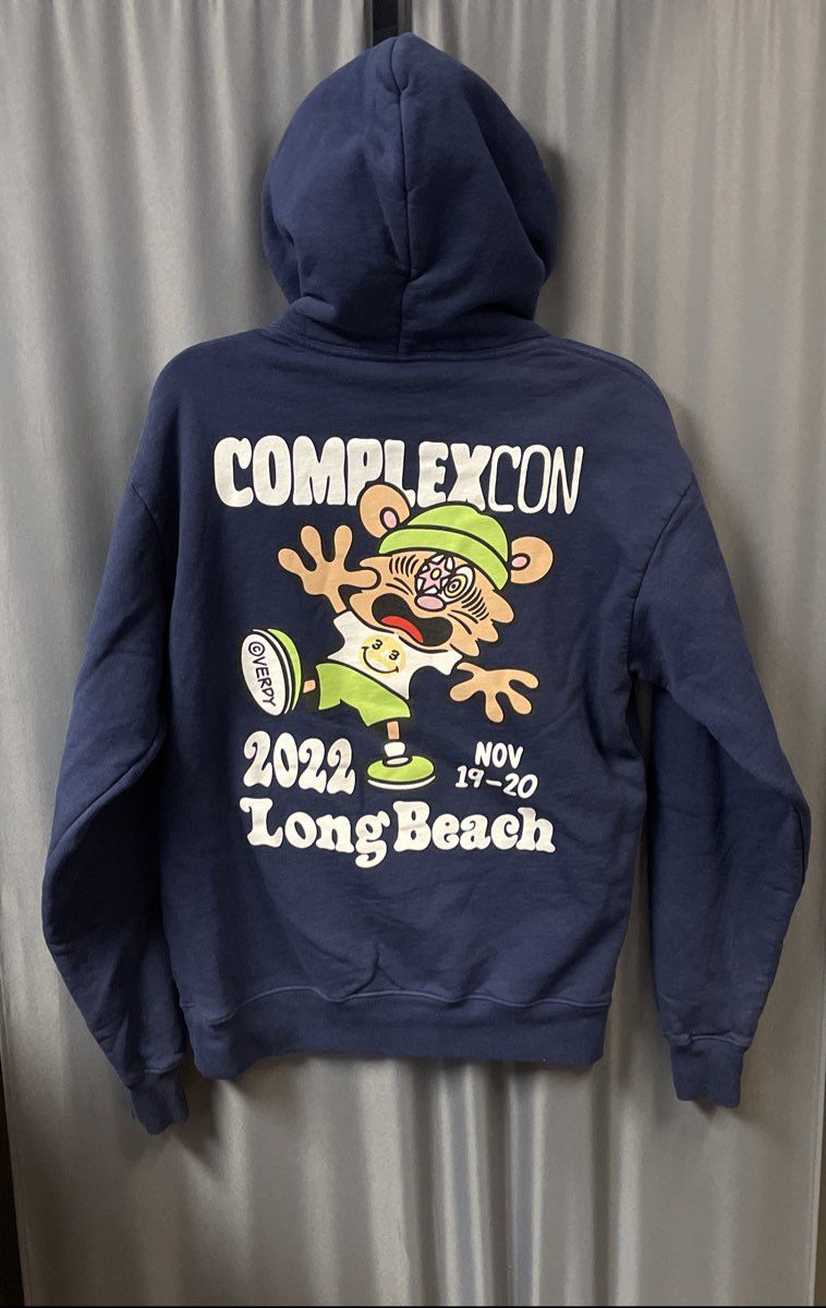 Complexcon Men's Navy 2022 Long Beach Graphic Pullover Hoodie Sz S