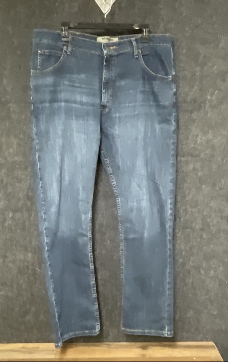 Wrangler Authentics Men's Blue Straight Leg Jeans Sz 36x30