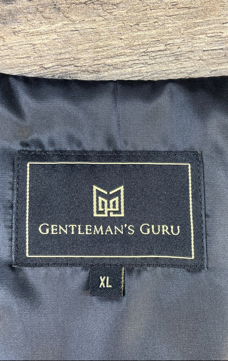 Gentleman's Guru Men's Blue Paisley Formal Waistcoat Vest NWT Sz XL