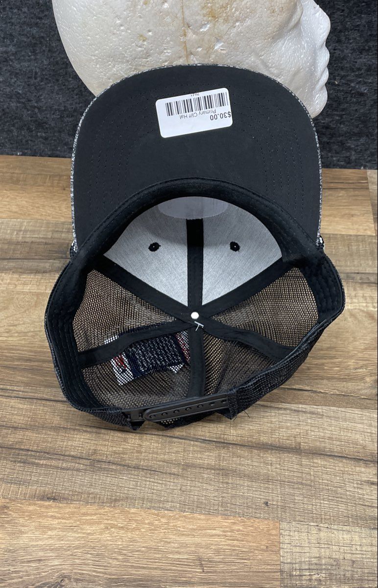 NWT OC Sports Fredericksburg Nationals Trucker Hat Black Gray Snapback MiLB OSFM