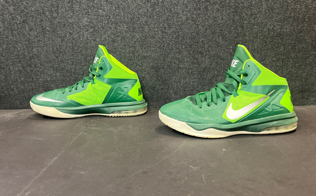 Nike Air Max Stutter Step Green White Basketball Shoes Size 10.5