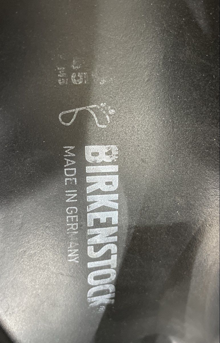 Birkenstock Gizeh EVA Black Waterproof Thong Sandals Size 38
