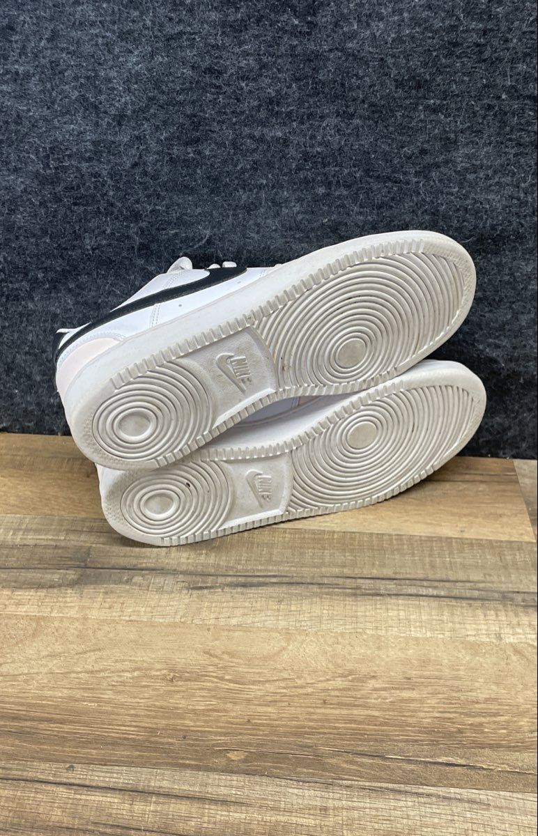 Nike Court Vision Low White Black Sail Lifestyle Sneakers Size 9