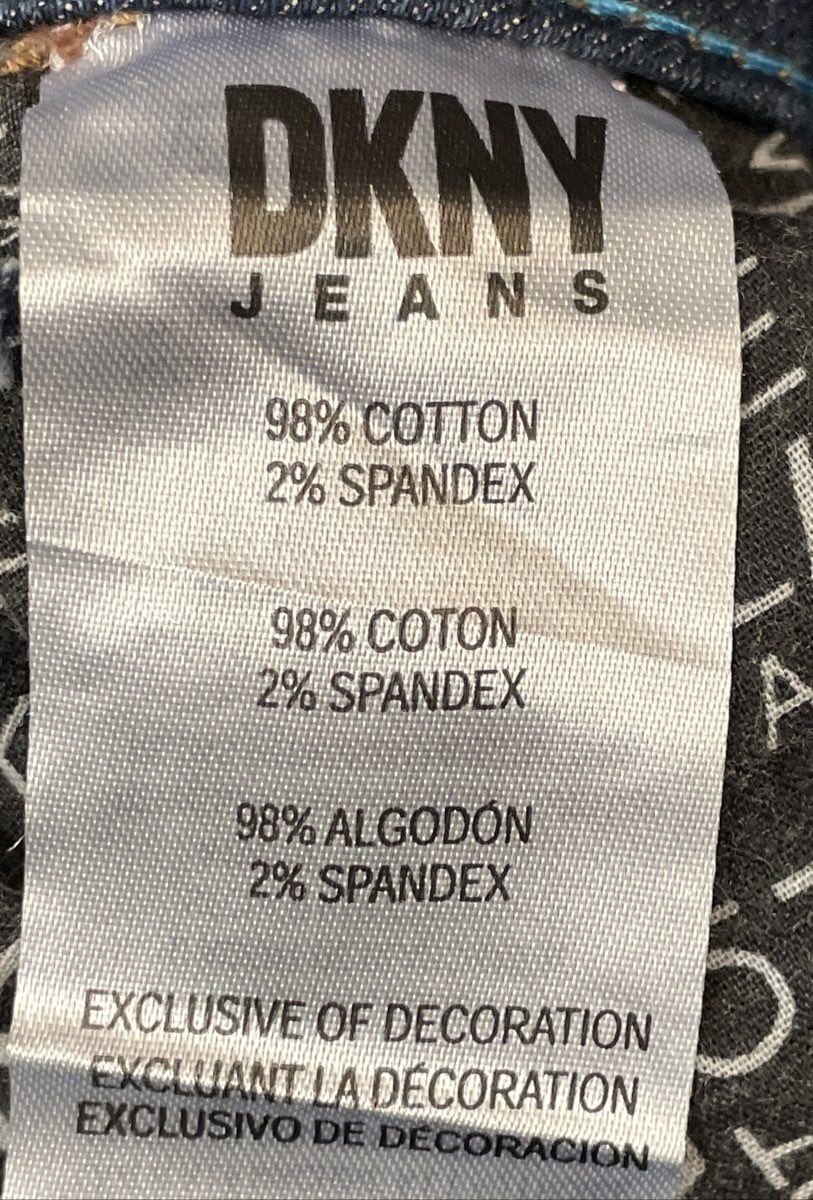 NWT DKNY Jeans Men's Bedford Slim Fit Blue Denim Jeans Size 38x30