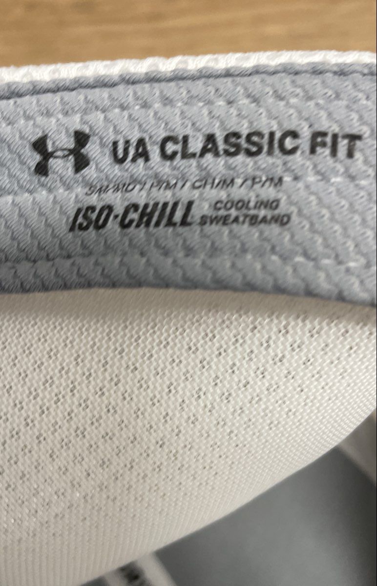 Under Armour Men's White Iso-Chill Driver Mesh Golf Cap NWT Sz S/M
