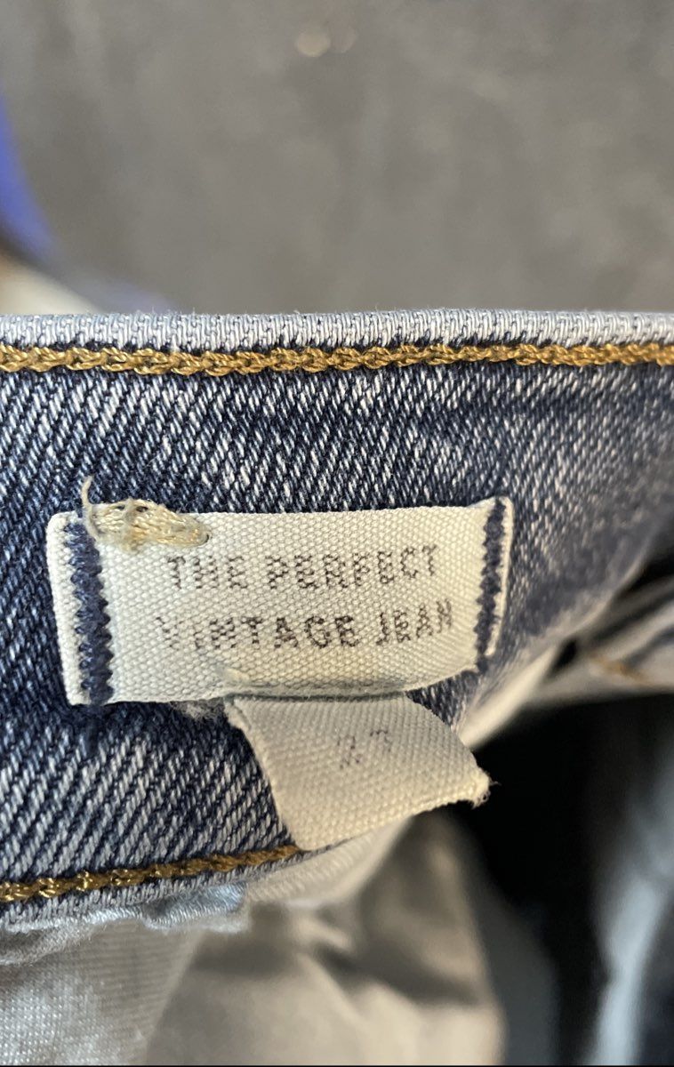 Madewell Women's The Perfect Vintage Jean Light Wash High Rise Denim Sz 27