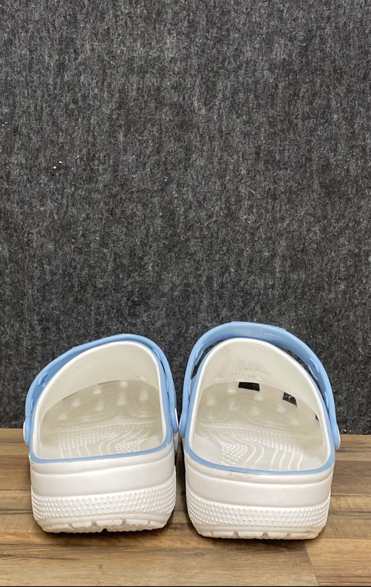 Crocs University of North Carolina UNC Tar Heels Classic Clogs Blue Size 16