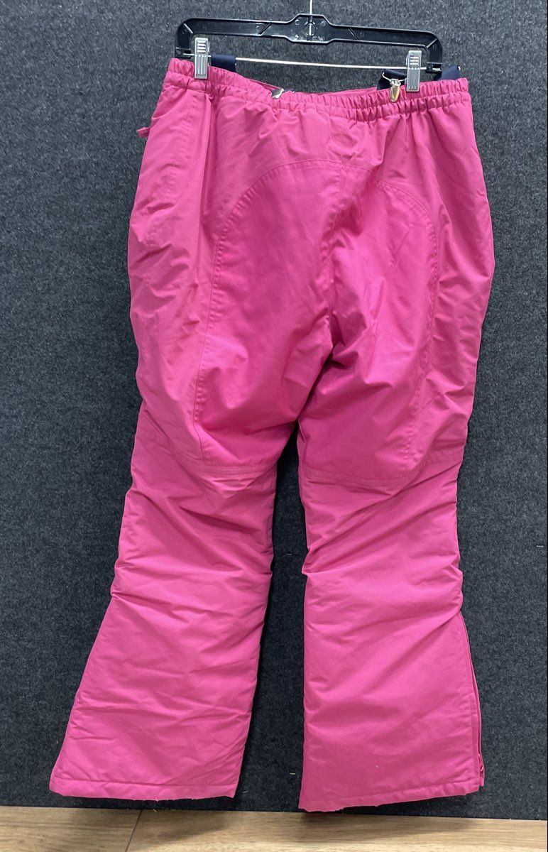 Lands' End Kids Hot Pink Squall Grow-A-Longs Insulated Ski Snow Pants