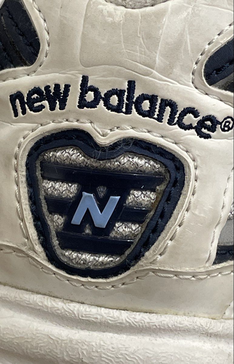 New Balance 408 Women's White Grey Navy Running Shoes Size 8