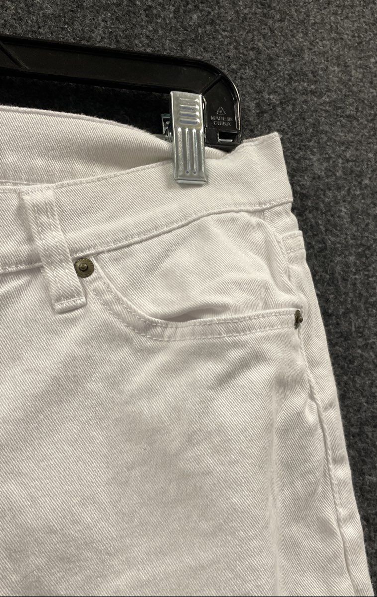 Ralph Lauren Women's Lauren Jeans Co. White Straight Leg Stretch Jeans Sz 4