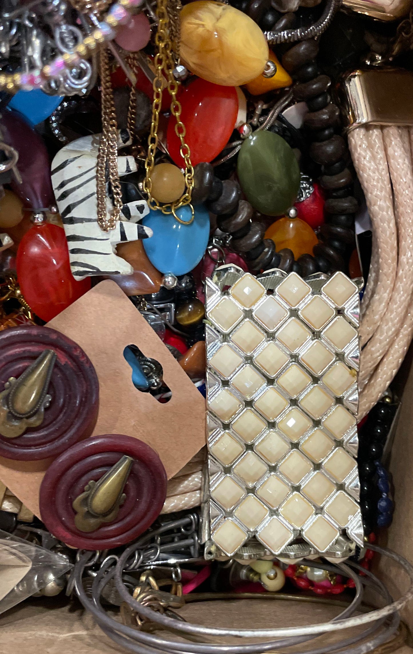 25.1 lb Lot of Assorted Costume Jewelry