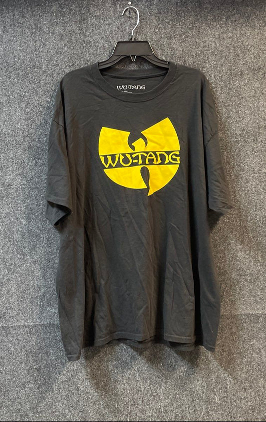 Wu-Tang Clan Men's Black Short Sleeve Classic Logo Graphic T-Shirt Size 2XL