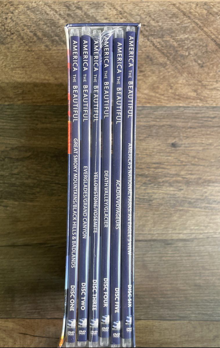 America The Beautiful 10 Part Series Documentary 6 DVD Box Set National Parks