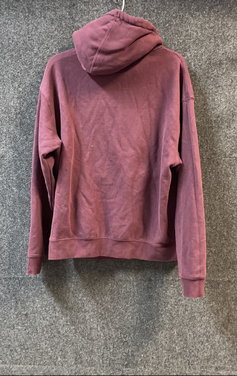 Stance Men's Burgundy Graphic Pullover Funnel Neck Fleece Hoodie Sz L
