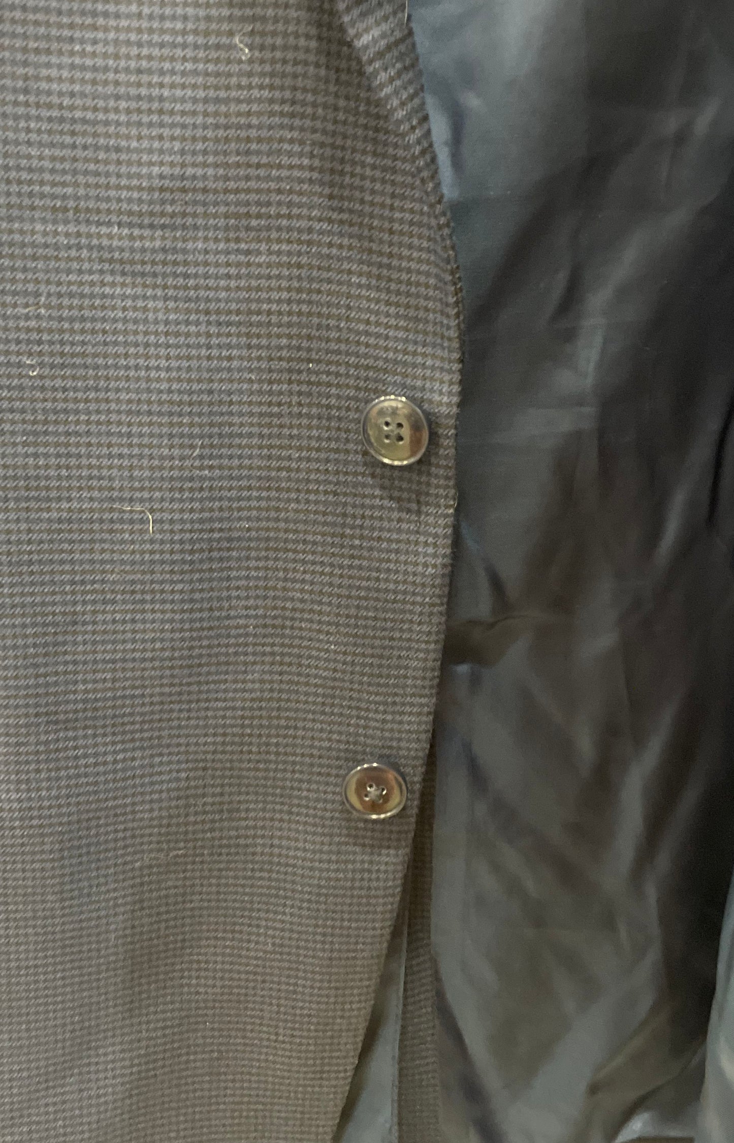 Michael Kors Men's Blue Textured Two Button Blazer Sport Coat Jacket Sz 44R