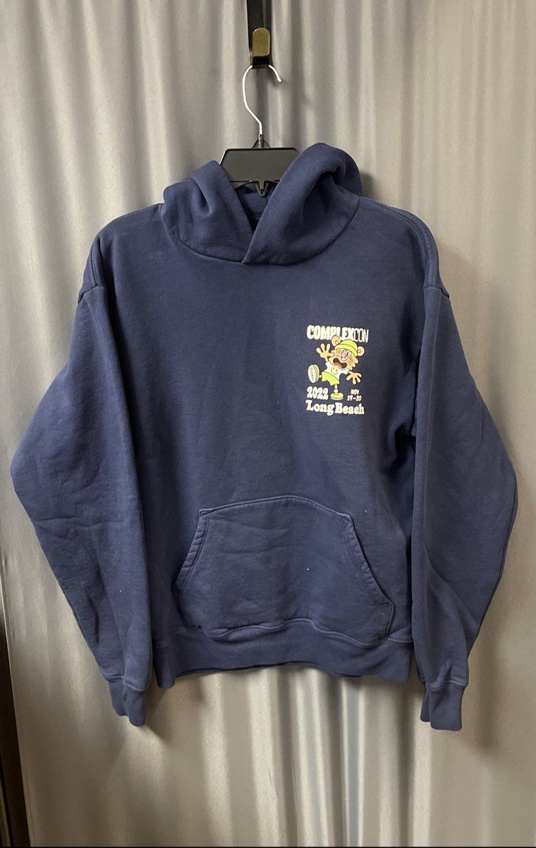 Complexcon Men's Navy 2022 Long Beach Graphic Pullover Hoodie Sz S
