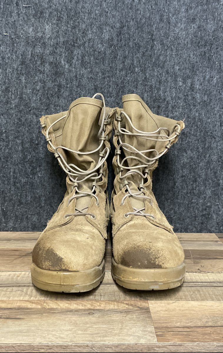 Bates Desert Tan Hot Weather Military Combat Boots Size 10 R