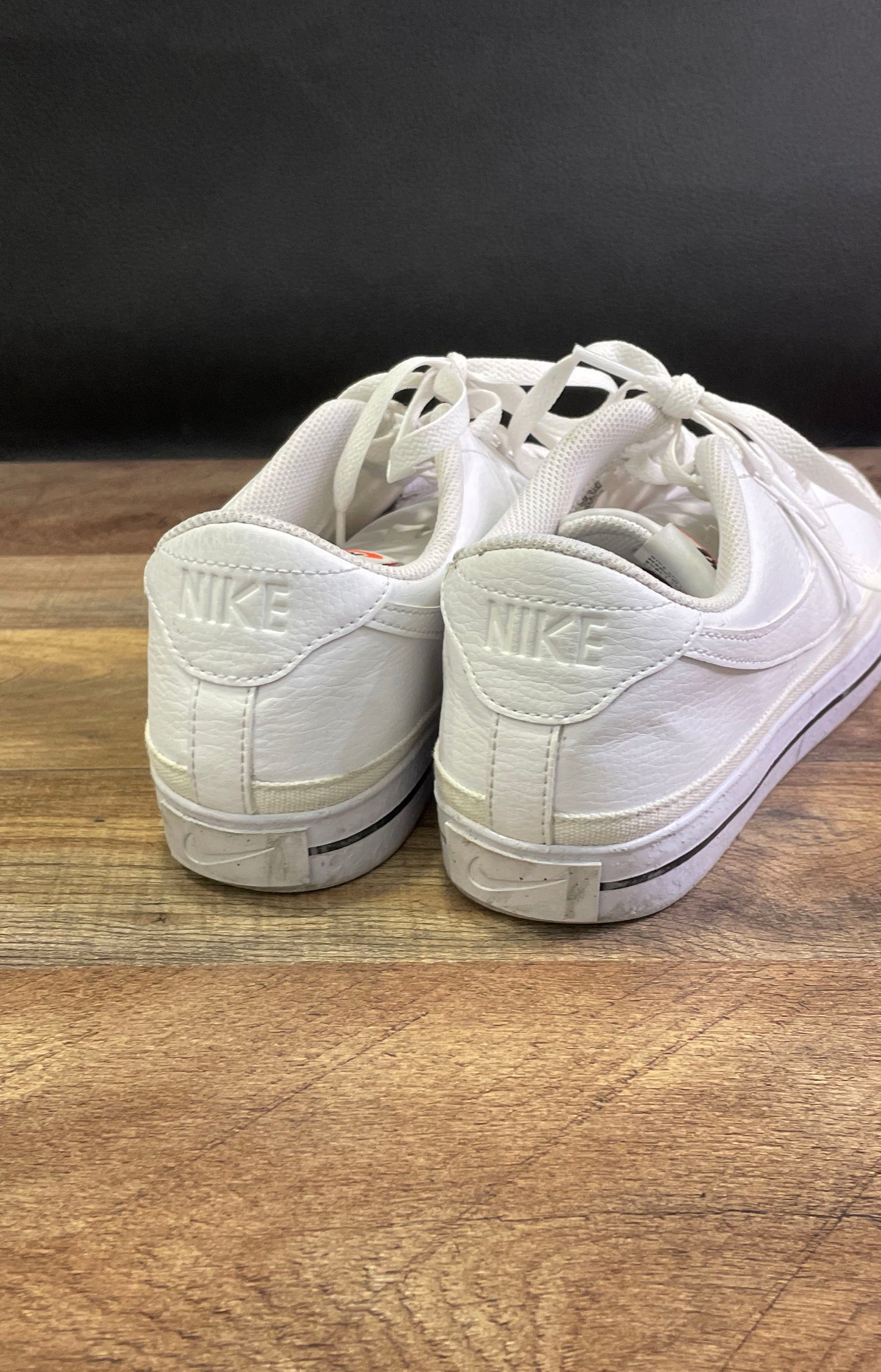 Nike Blazer Low Platform Triple White Women's Sneakers Size 9.5