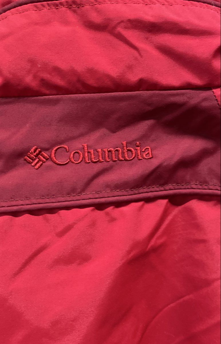 Columbia Sportswear Women's Red Two Tone Full Zip Interchange Jacket Size L