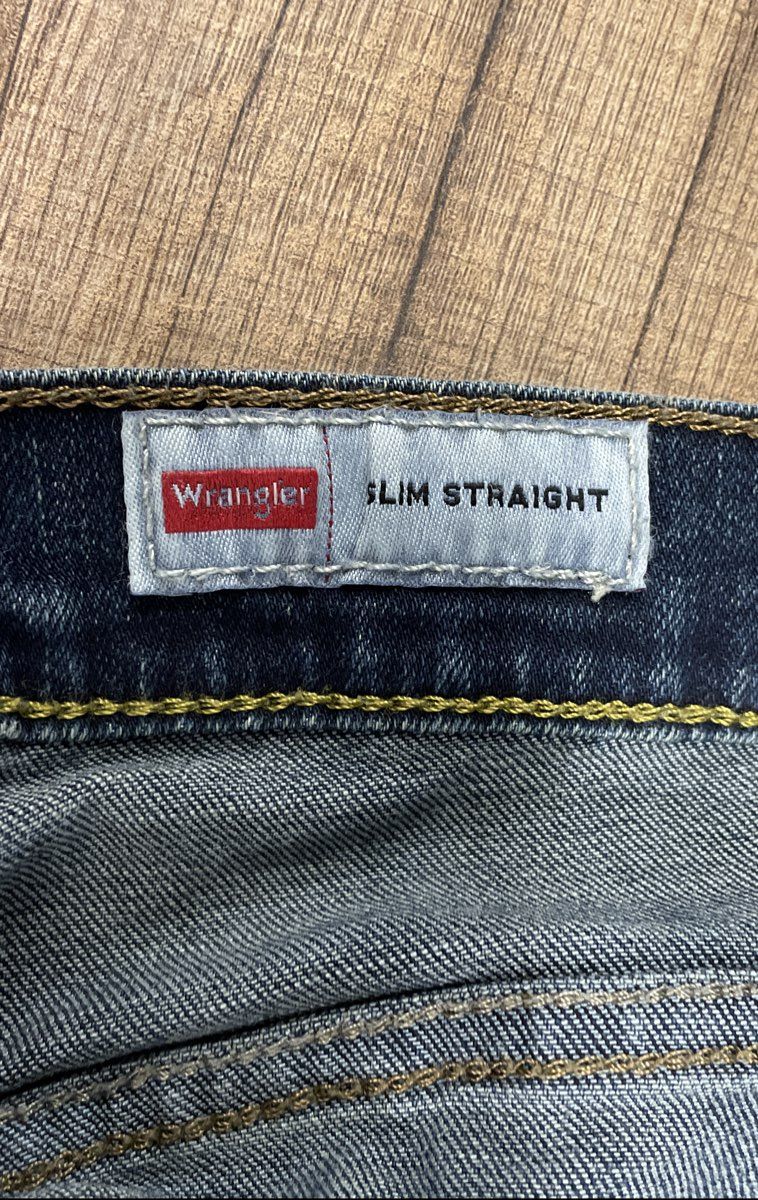 Wrangler Men's Blue Slim Straight Jeans 31x30