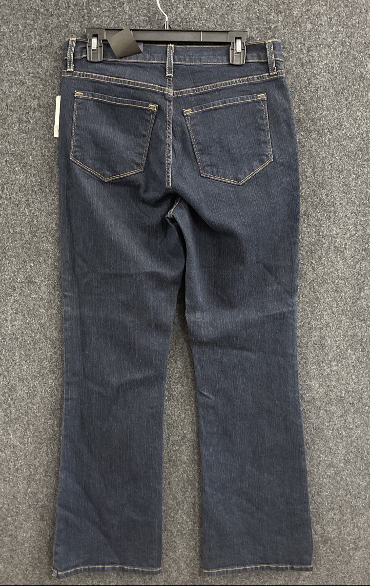 NYDJ Women's Bootcut Jeans Dark Blue Lift Tuck Technology NWT Sz 12