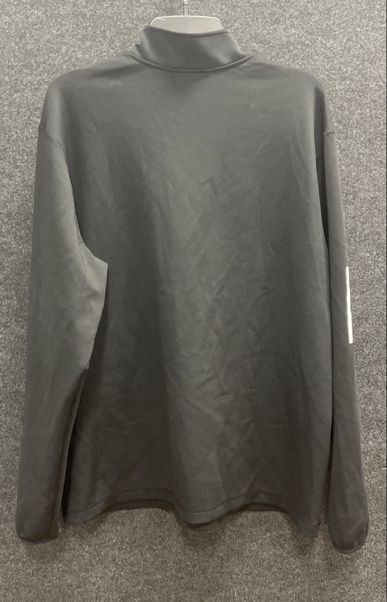 Adidas Men's Black Team Issue 1/4 Zip Pullover Performance Eagle Mascot Sz XL