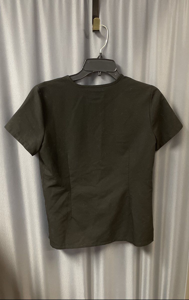 Figs Women's Catarina One-Pocket Scrub Top Black Size XS