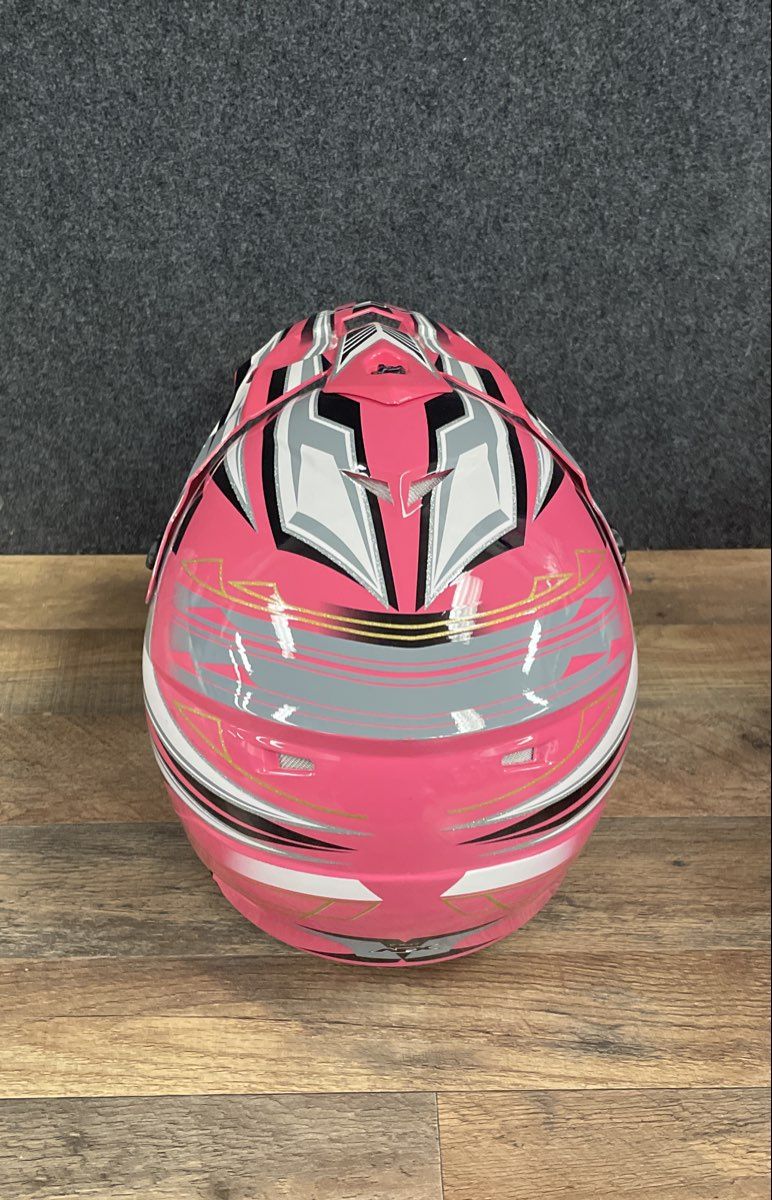 AFX FX-17 Motorcycle Helmet Multi Pink Size Medium New In Box Motocross ATV
