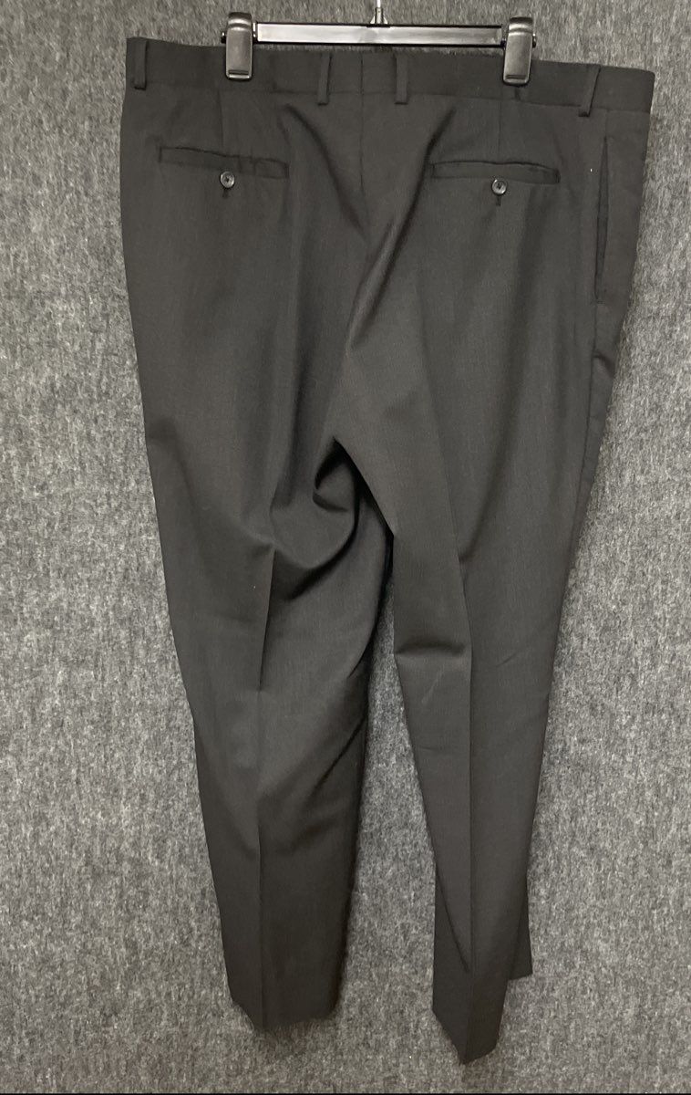Pronto Uomo Platinum Men's Dark Gray Wool 2-Piece Suit 44R Jacket 42W Pants