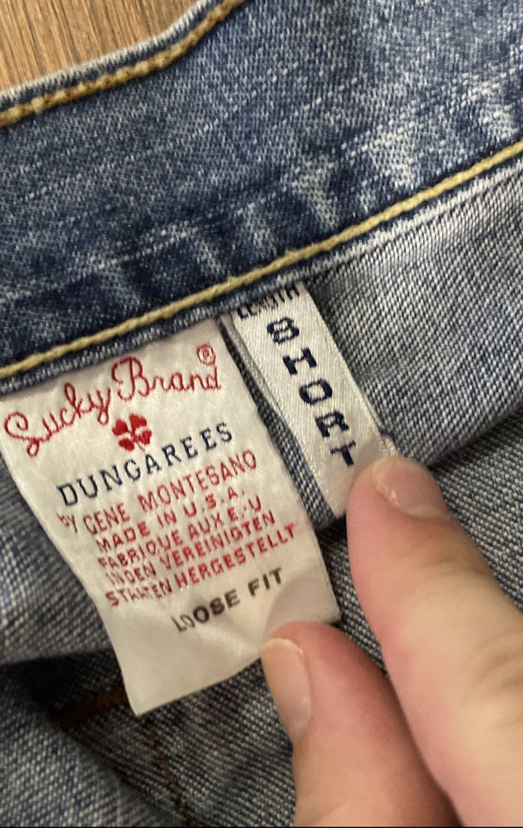 Vintage 90s Lucky Brand Men's Blue Loose Fit American Made Jeans Sz 36