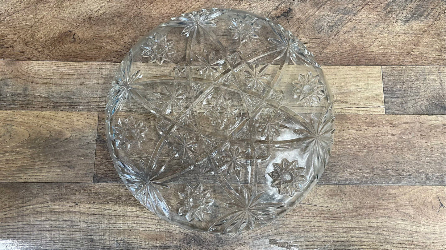 Vintage Style Anchor Hocking Early American Prescut "Star of Daivd"