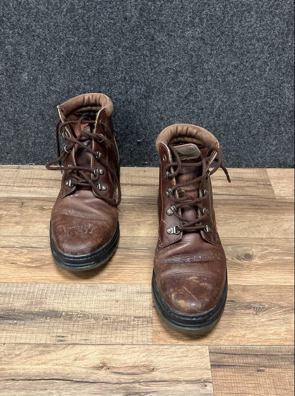 Timberland 69058 Brown Leather Lace Up Ankle Chukka Boots Men's Size 10.5 M