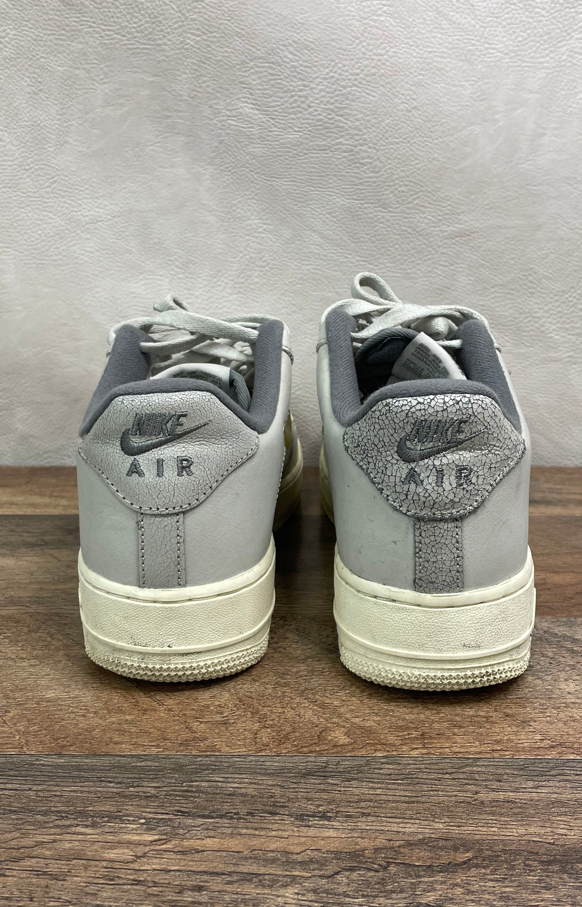 Nike Air Force 1 07 LX Light Bone Jelly Swoosh Low Mens Sneakers Size 9