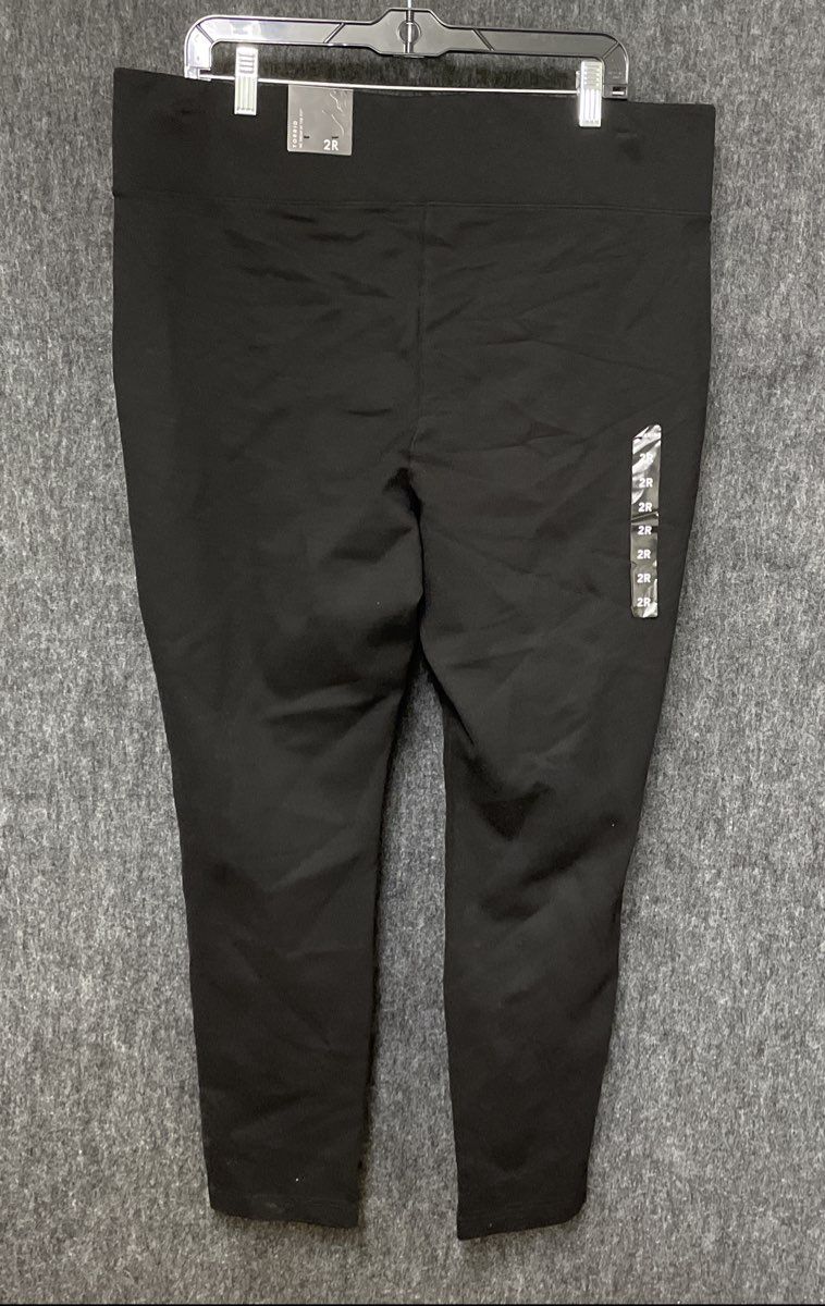 Torrid Women's Black Slim Fix Pixie Ponte Pull On Stretch Pants Sz 2R NWT