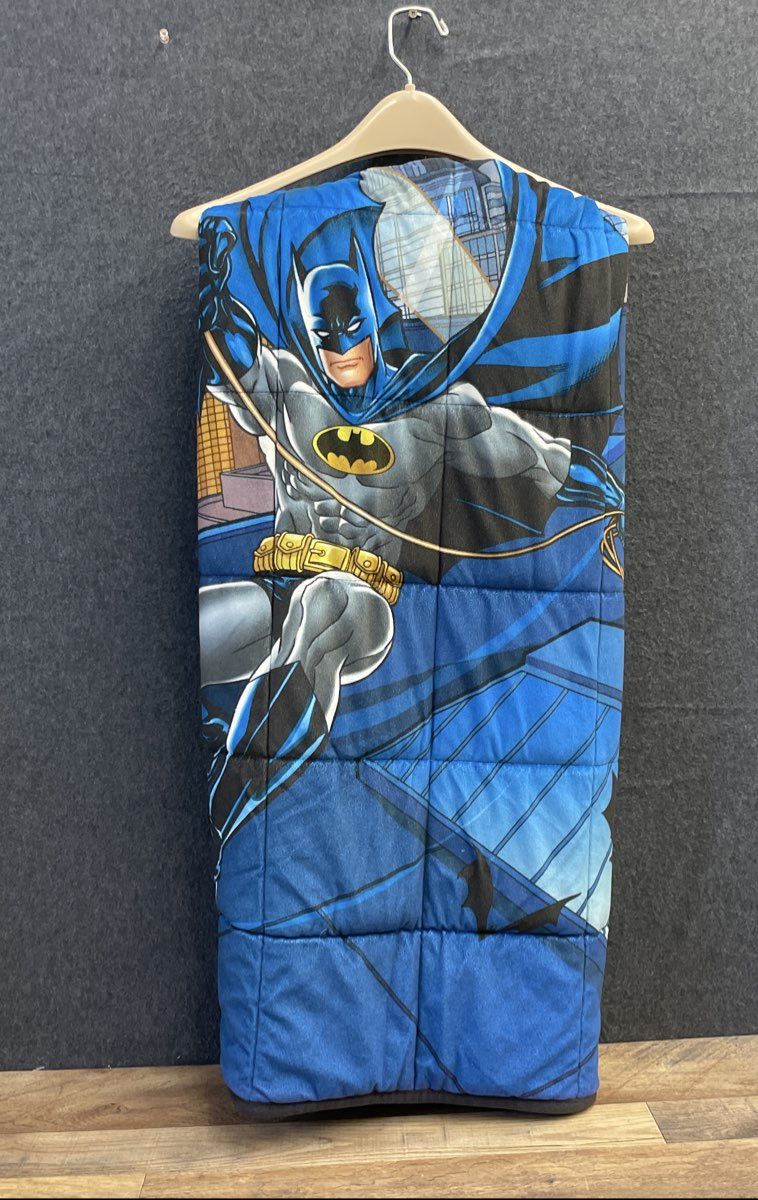DC Comics Batman Weighted Blanket Youth Size 5 lbs Superhero Franco Mfg