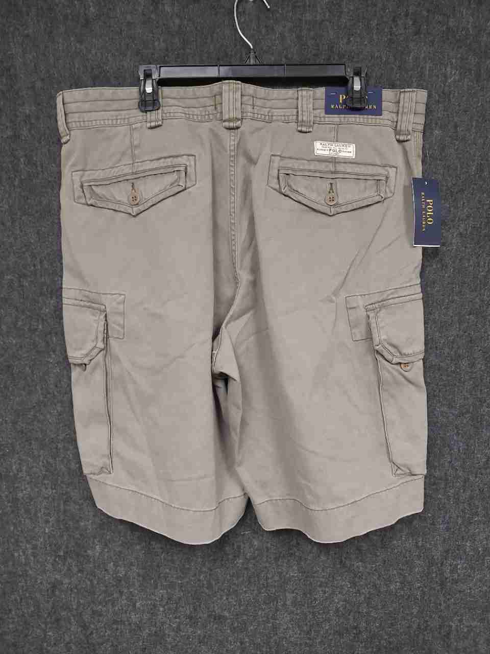 Polo Ralph Lauren Men's Mount Green Classic Polo Chino Cargo Shorts NWT Sz 42