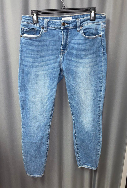 Pistola Women's Charlie High Rise Skinny Ankle Jeans Blue Medium Wash Size 30