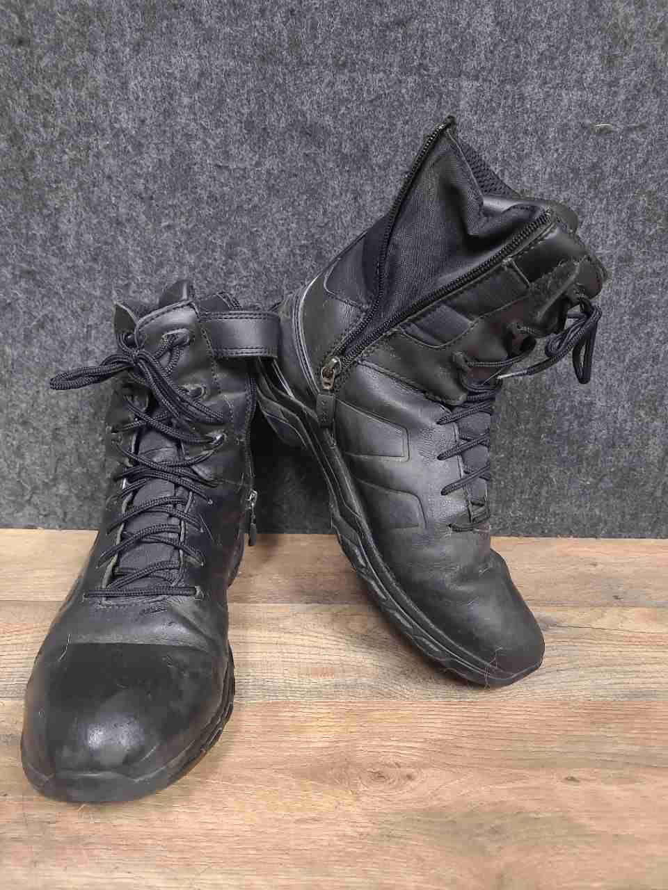 Timberland PRO Valor 8-Inch Side-Zip Tactical Duty Boots Black Men's Size 11