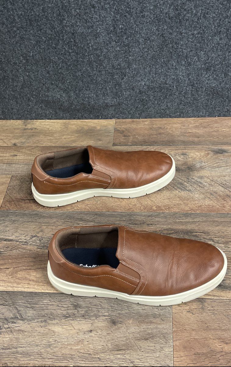 Dr. Scholl's Madison CFX Cognac Brown Slip On Sneakers Men's Size 11W