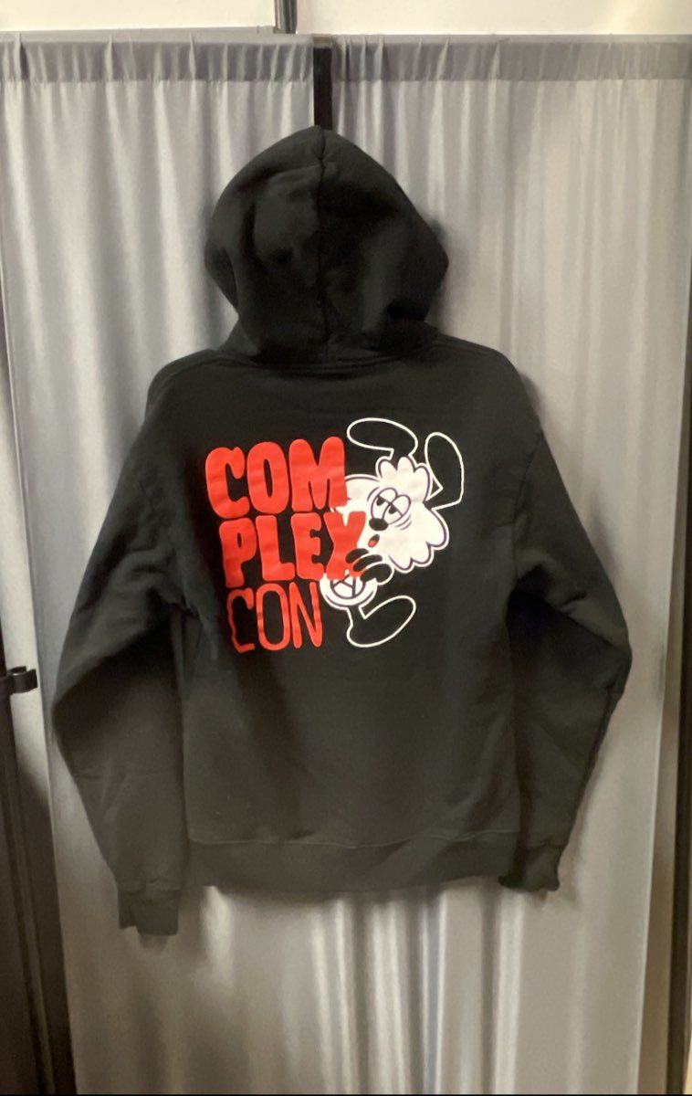 ComplexCon Men's Black Pullover Graphic Hoodie Long Beach 2022 Sz S