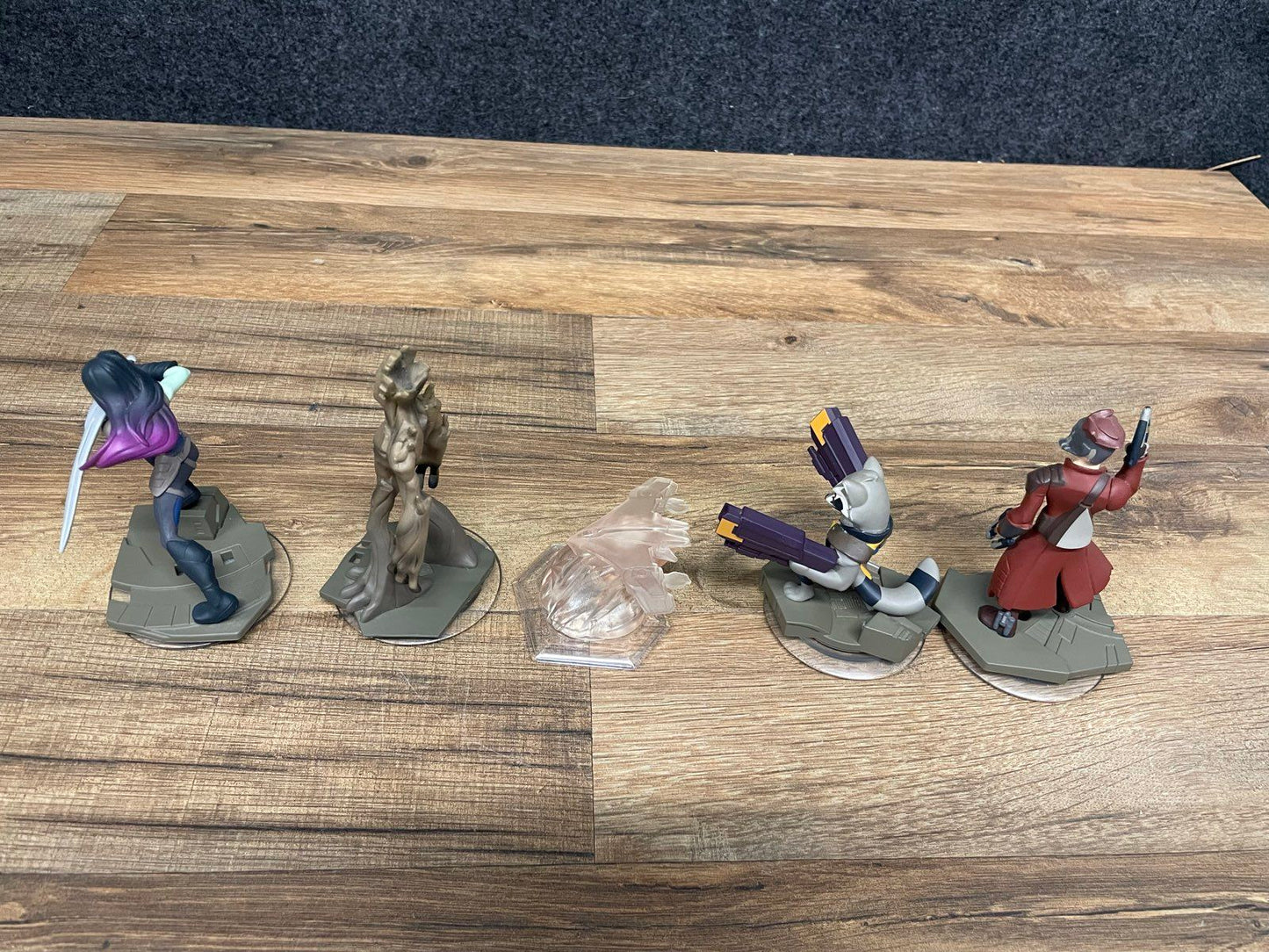 Disney Infinity 2.0 Marvel Guardians of the Galaxy Lot of 5 Figures Playset